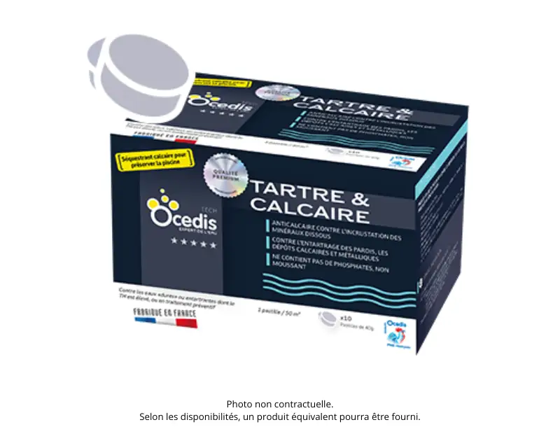 Anti-Tartre & Calcaire Ocedis – Pastilles 400 g