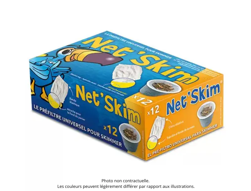 Chaussettes Préfiltre Piscine Net’Skim x12