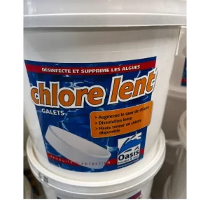 Chlore Lent Galets – 5 kg