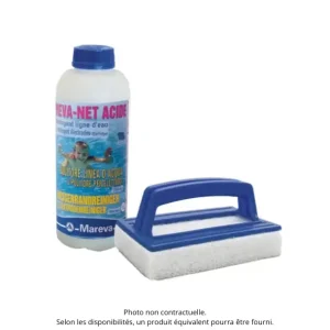 Nettoyant Ligne d’Eau Piscine 1L + Éponge